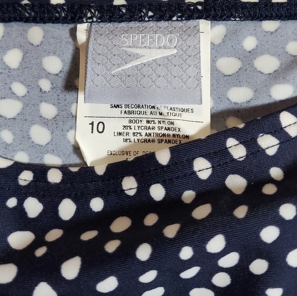 NEW SPEEDO swim bottoms, polka dot M - Picture 6 of 7